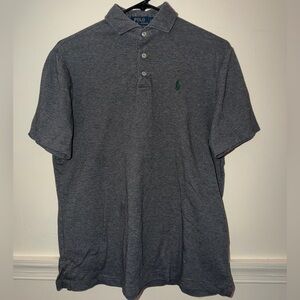 Ralph Lauren Classic Fit Charcoal Polo Shirt